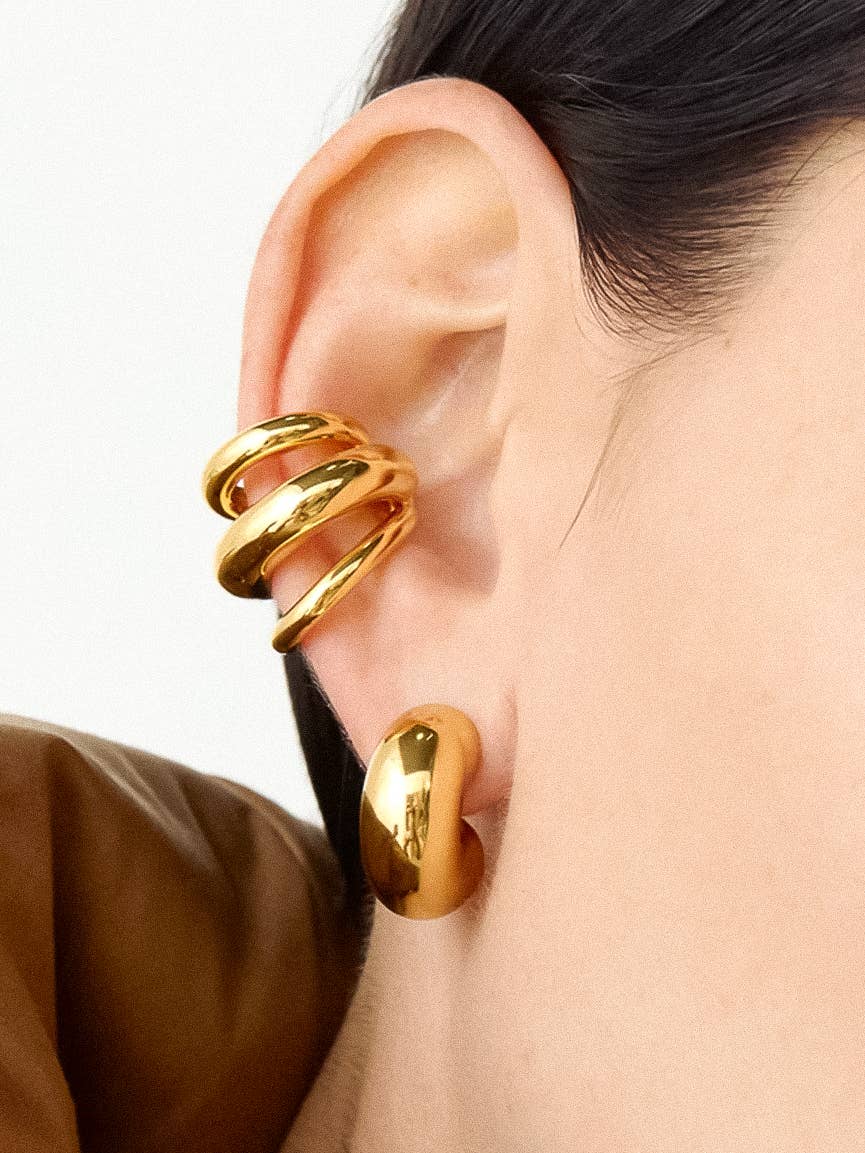 Amy Spiral Ear Cuff