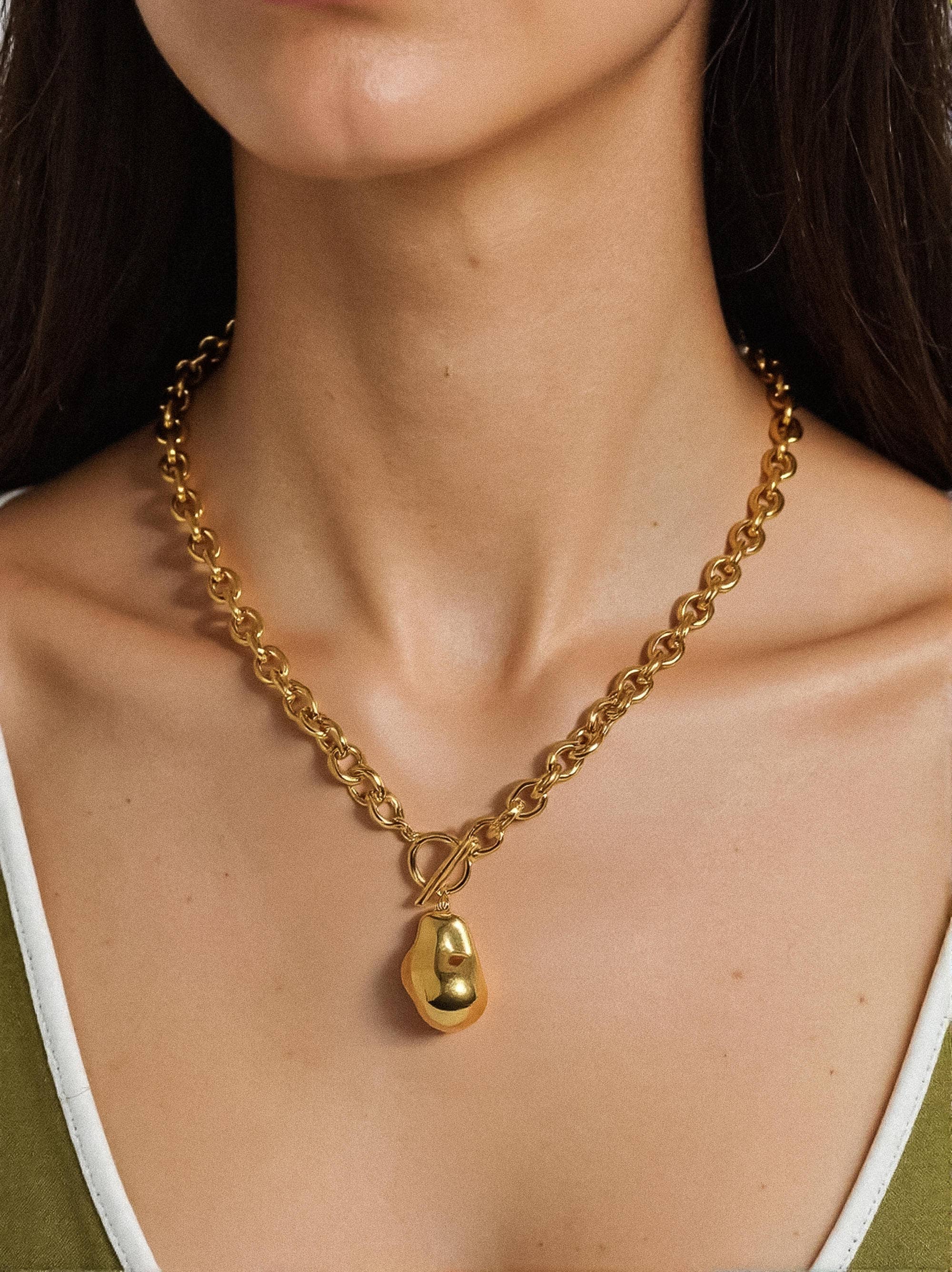 Cielo Chunky Chain Necklace