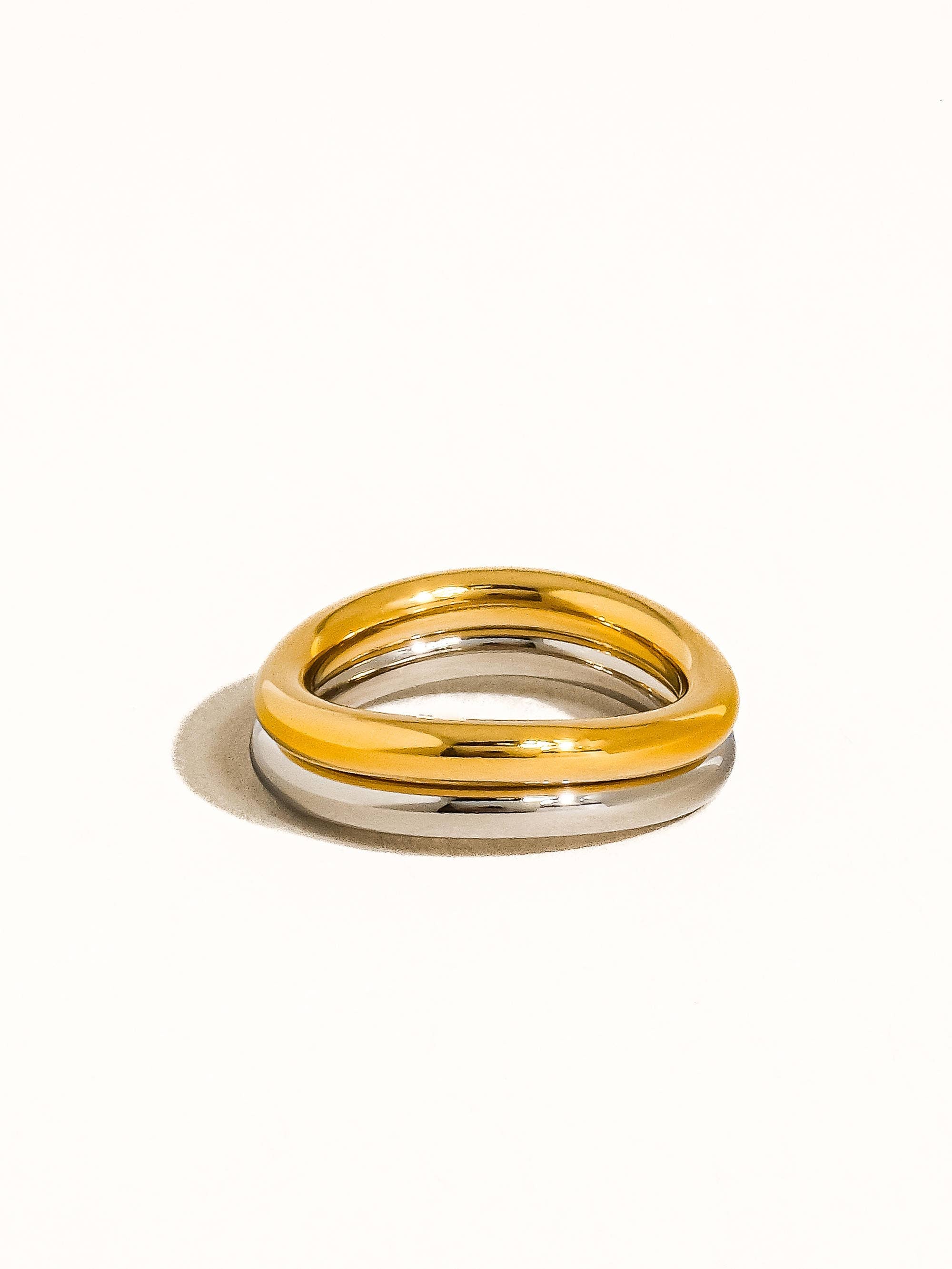 Andrée Double Two Tone Ring