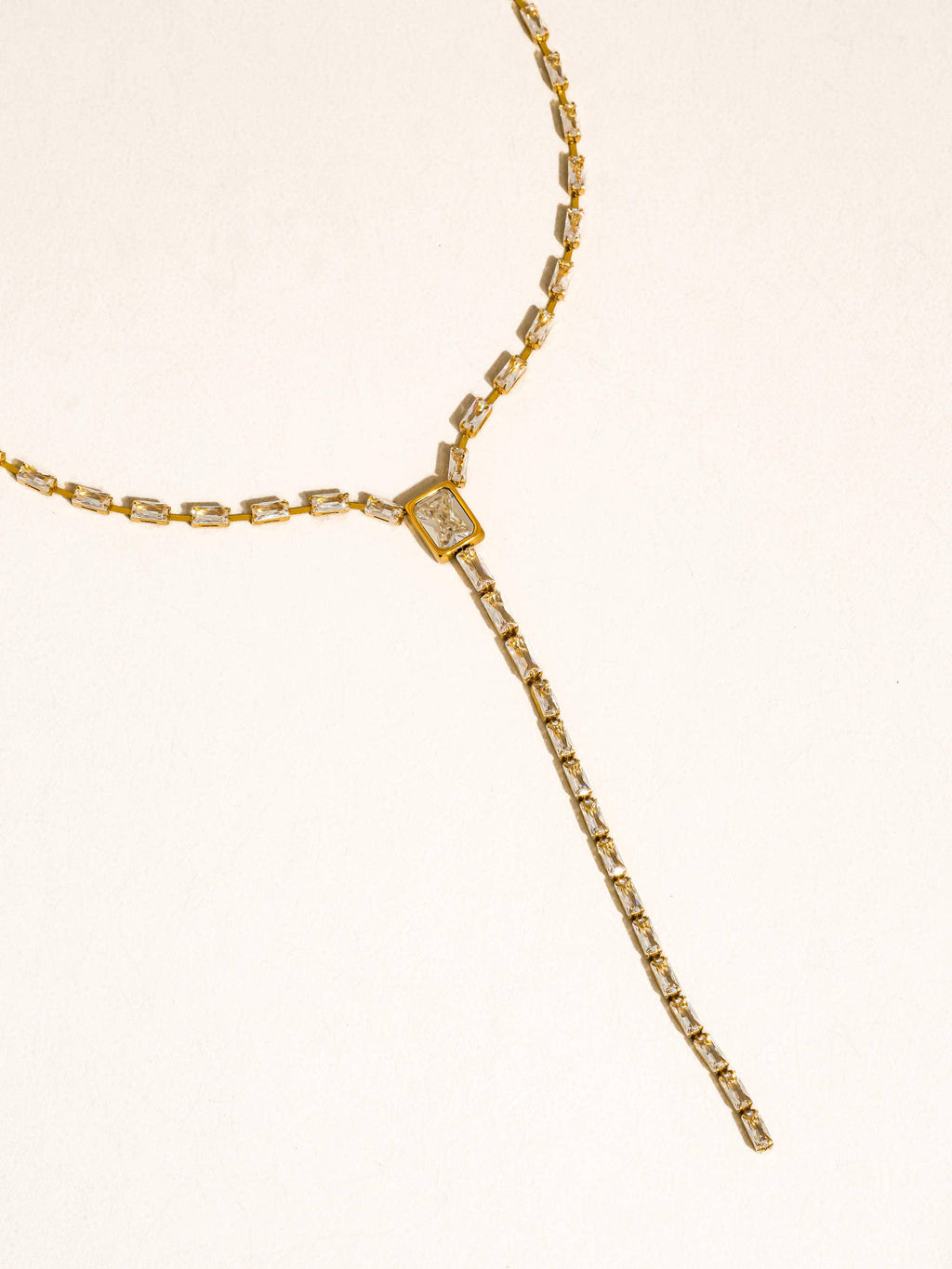 Celine Lariat Necklace