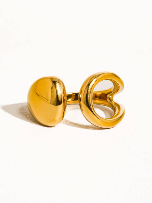 Flora Abstract Ring