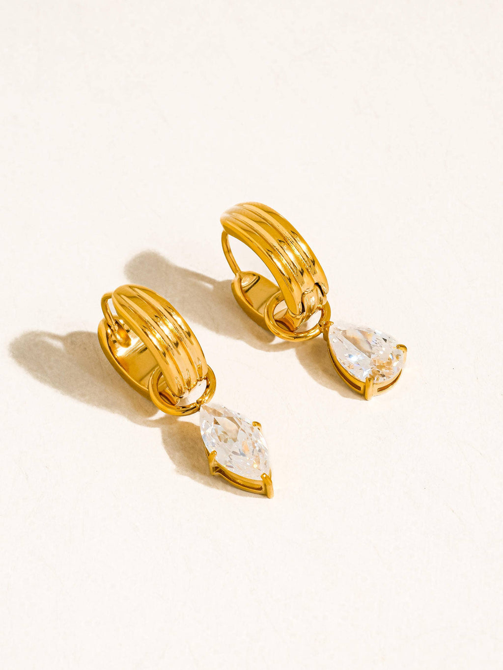Nancy Teardrop Mismatch Earrings